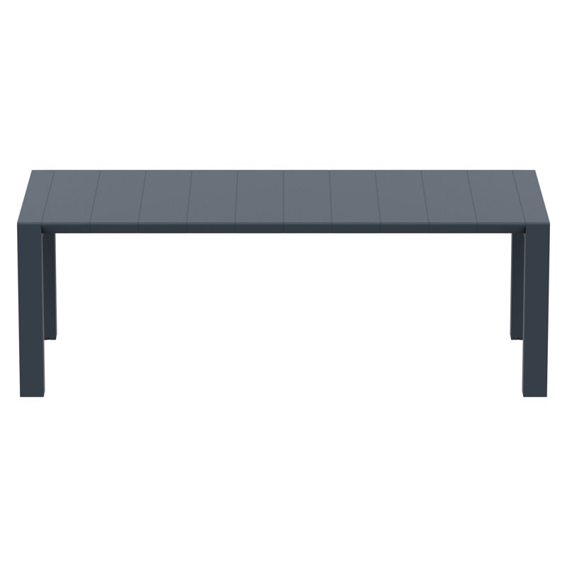 Farrah Rectangular Extendable Plastic 29.5" Dining Table & Reviews